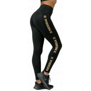 Nebbia Gold Classic Leggings Black L Fitness nohavice