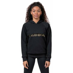 Nebbia Intense Focus Long Hoodie Black XS Fitness mikina