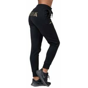 Nebbia Gold Classic Sweatpants Black M Fitness nohavice