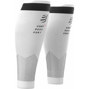 Compressport R2V2 Calf Sleeves White T4 Bežecké návleky na lýtka