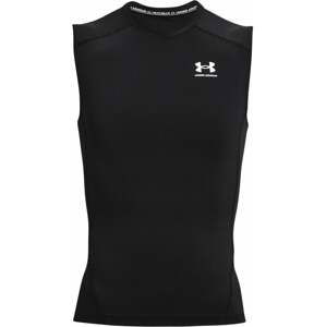 Under Armour UA HG Armour Black/White XL Fitness tričko