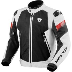 Rev'it! Jacket Control Air H2O White/Black 3XL Textilná bunda