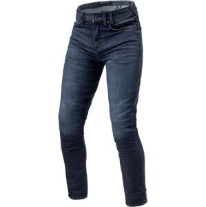 Rev'it! Jeans Carlin SK Dark Blue 34/28 Jeansy na motocykel