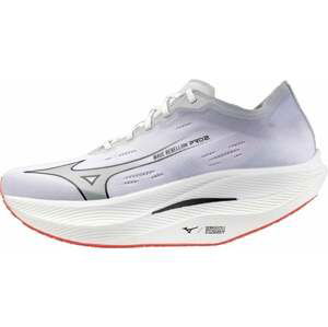 Mizuno Wave Rebellion Pro 2 White/Harbor/Mist Cayenne 42 Cestná bežecká obuv