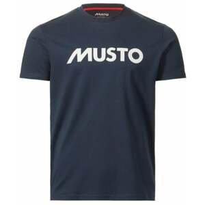 Musto Essentials Logo Tričko Navy M
