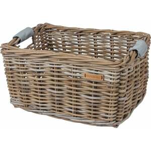 Basil Dorset L Bicycle Basket Front Nature Grey L Košík na bicykel