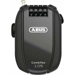 Abus Combiflex Rest 105 Black Oceľové lanko-Zámok