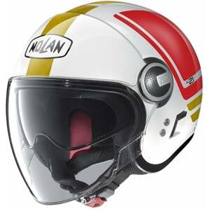 Nolan N21 Visor Flybridge Metal White Gold/Red/Green XS Prilba