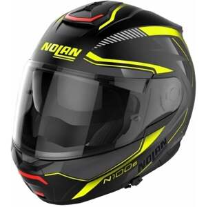 Nolan N100-6 Surveyor N-Com Flat Black Yellow/White/Antracite XS Prilba