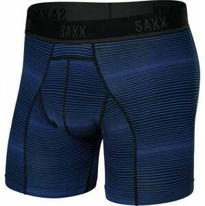 SAXX Kinetic Boxer Brief Variegated Stripe/Blue S Fitness bielizeň