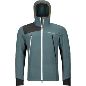 Ortovox Pala Hooded Jacket M Dark Arctic Grey L Outdoorová bunda