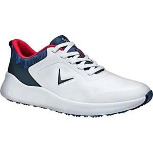 Callaway Chev Star Mens Golf Shoes White/Navy/Red 41