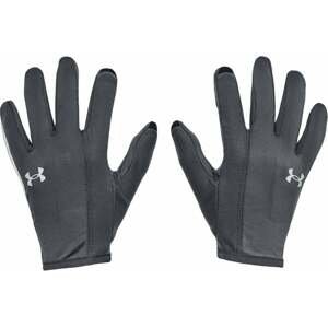 Under Armour Men's UA Storm Run Liner Gloves Pitch Gray/Pitch Gray/Black Reflective M Bežecké rukavice