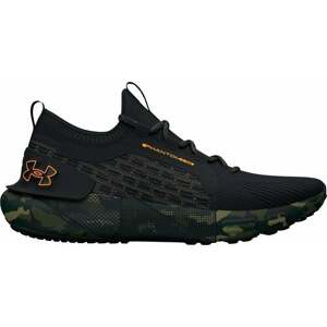 Under Armour UA HOVR Phantom 3 SE Printed Running Shoes Black/Marine OD Green/Formula Orange 42 Cestná bežecká obuv