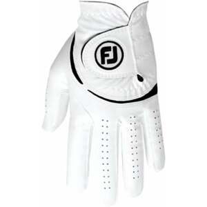 Footjoy Weathersof Mens Golf Glove Regular RH White/Black S 2024