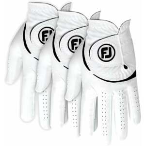 Footjoy Weathersof Mens Golf Glove (3 Pack) Regular LH White/Black M 2024