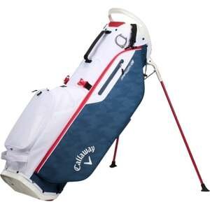 Callaway Fairway C White/Navy Houndstooth/Red Stand Bag