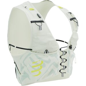 Compressport UltRun S Pack Evo 10 Sugar Swizzle/Ice Flow/Safety Yellow L Bežecký batoh