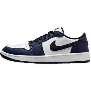 Nike Air Jordan 1 Low G Men Golf Shoes White/Black/Midnight Navy 46