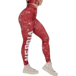 Nebbia Workout Leggings Rough Girl Red XS Fitness nohavice