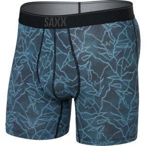 SAXX Quest Boxer Brief Mountain/Black M Fitness bielizeň