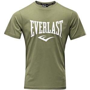 Everlast Russel Khaki L Fitness tričko