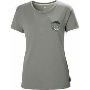 Helly Hansen W Skog Recycled Graphic T-Shirt Concrete S Outdoorové tričko