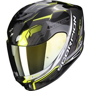 Scorpion EXO 391 HAUT Black/Silver/Neon Yellow XL Prilba