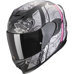 Scorpion EXO 520 EVO AIR FASTA Matt Black/Silver/Pink M Prilba