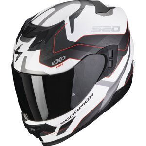 Scorpion EXO 520 EVO AIR ELAN Matt White/Silver/Red L Prilba