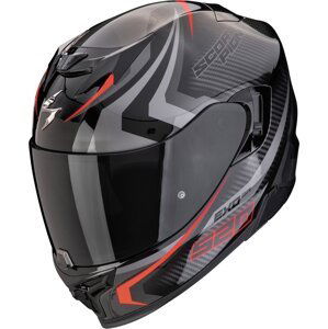 Scorpion EXO 520 EVO AIR TERRA Black/Silver/Red XS Prilba