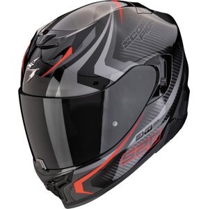 Scorpion EXO 520 EVO AIR TERRA Black/Silver/Red XL Prilba