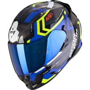 Scorpion EXO 491 SPIN Black/Blue/Neon Yellow M Prilba