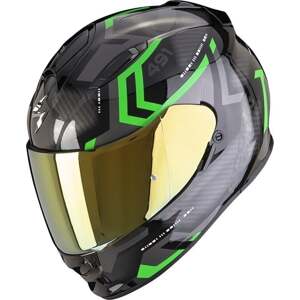 Scorpion EXO 491 SPIN Black/Green XL Prilba