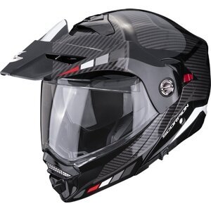 Scorpion ADX-2 CAMINO Black/Silver/Red XS Prilba