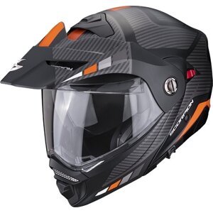 Scorpion ADX-2 CAMINO Matt Black/Silver/Orange XS Prilba