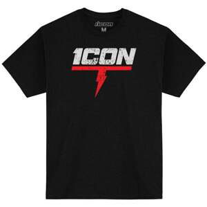 ICON - Motorcycle Gear 1000 Spark T-Shirt Black 3XL Tričko