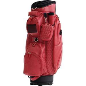 Jucad Style Red/Leather Optic Cart Bag