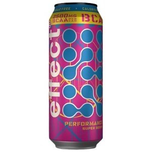 Power a energy drinky Effect BCAA PERFORMANCE Super Berry 500 ml