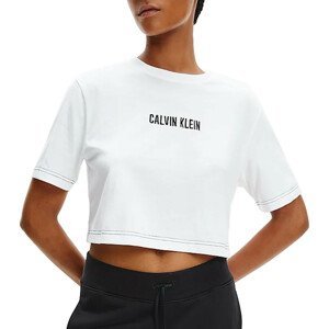 Tričko Calvin Klein Calvin Klein Open Back Cropped T-Shirt