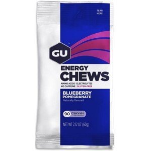 Energetické gély GU Energy GU Energy Chews 60 g Blueberry Pomegr