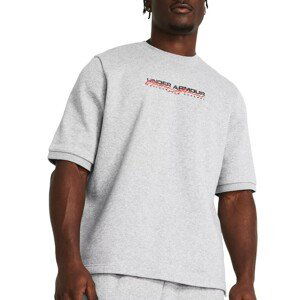 Mikina Under Armour UA Essential Flc OS SS Crew-GRY