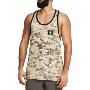 Tričko Under Armour Project Rock Camo Graphic Tank