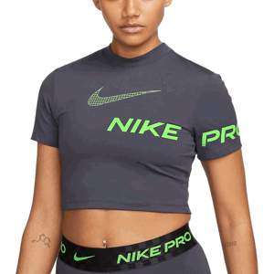 Tričko Nike W NP DF GRX SS CROP TOP