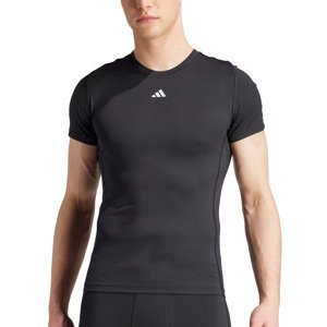 Kompresné tričko adidas  Techfit Aeroready T-Shirt Schwarz