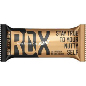 Proteínové tyčinky a sušienky FAST FAST ROX 55g Peanut Caramel crisp 55g