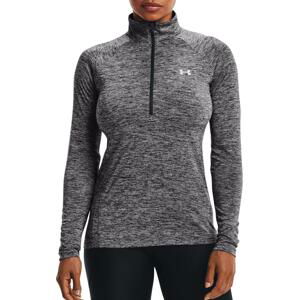 Tričko s dlhým rukávom Under Armour Tech 1/2 Zip - Twist-GRY