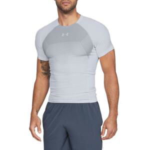 Kompresné tričko Under Armour Threadborne Vanish SS Comp-WHT