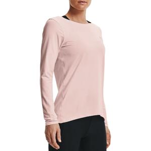 Tričko s dlhým rukávom Under Armour UA HG Armour Long Sleeve-PNK