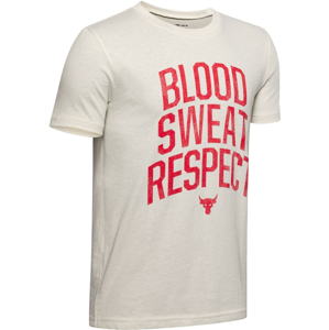 Tričko Under Armour Project Rock Blood Sweat Respect SS